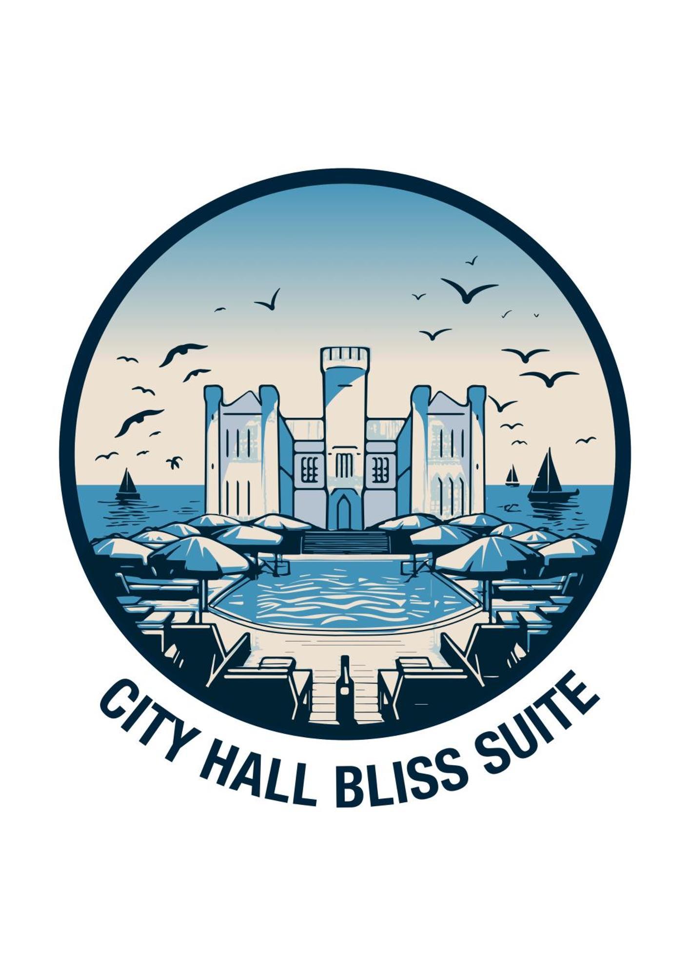 City Hall Bliss Suite - Premium Apartament Z Balkonem I Widokiem Na Ratusz Kołobrzeg Exterior foto